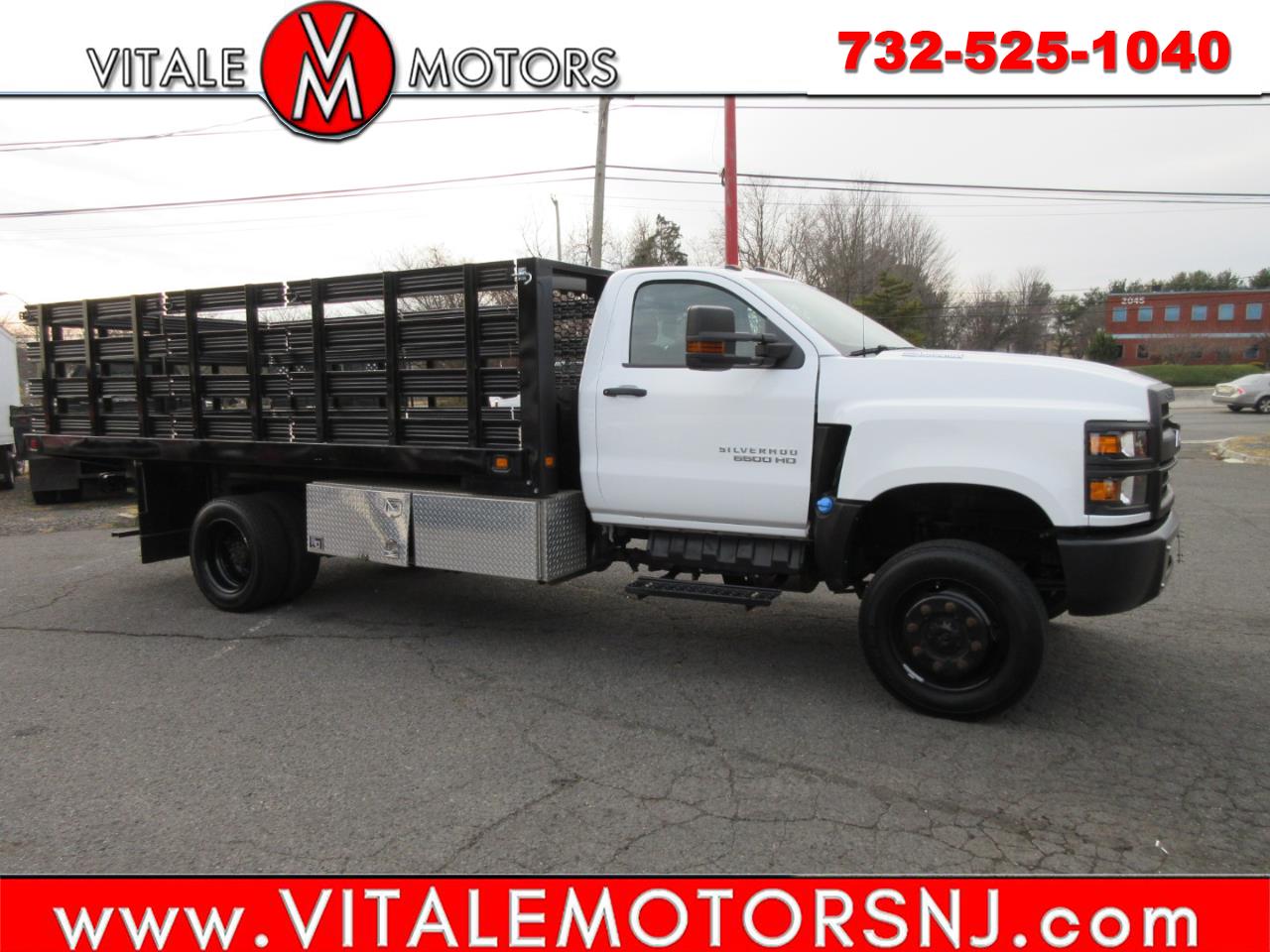2021 Chevrolet Silverado Medium Duty 6500, STAKE BED, 16 FOOT