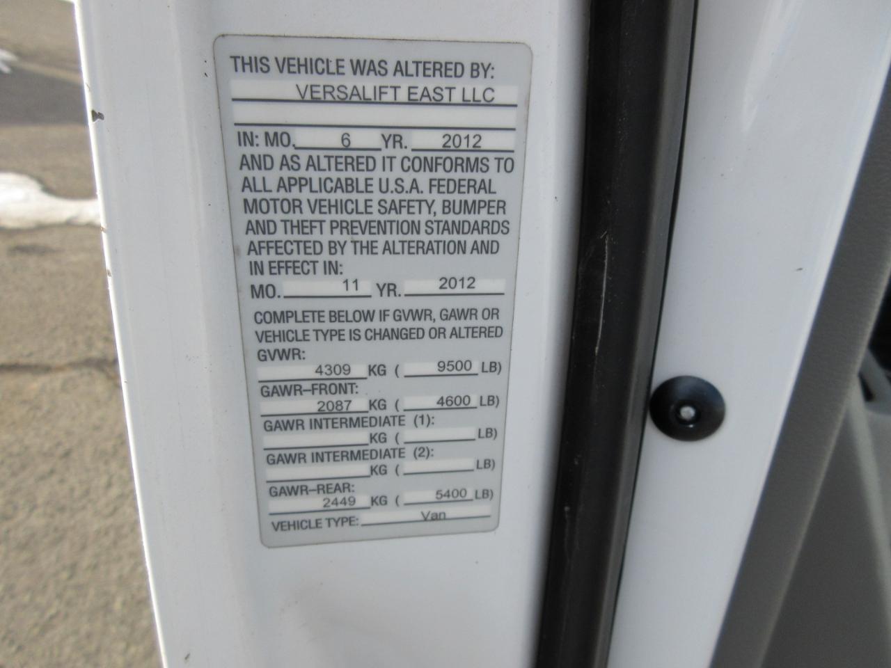 Ford Econoline  2012