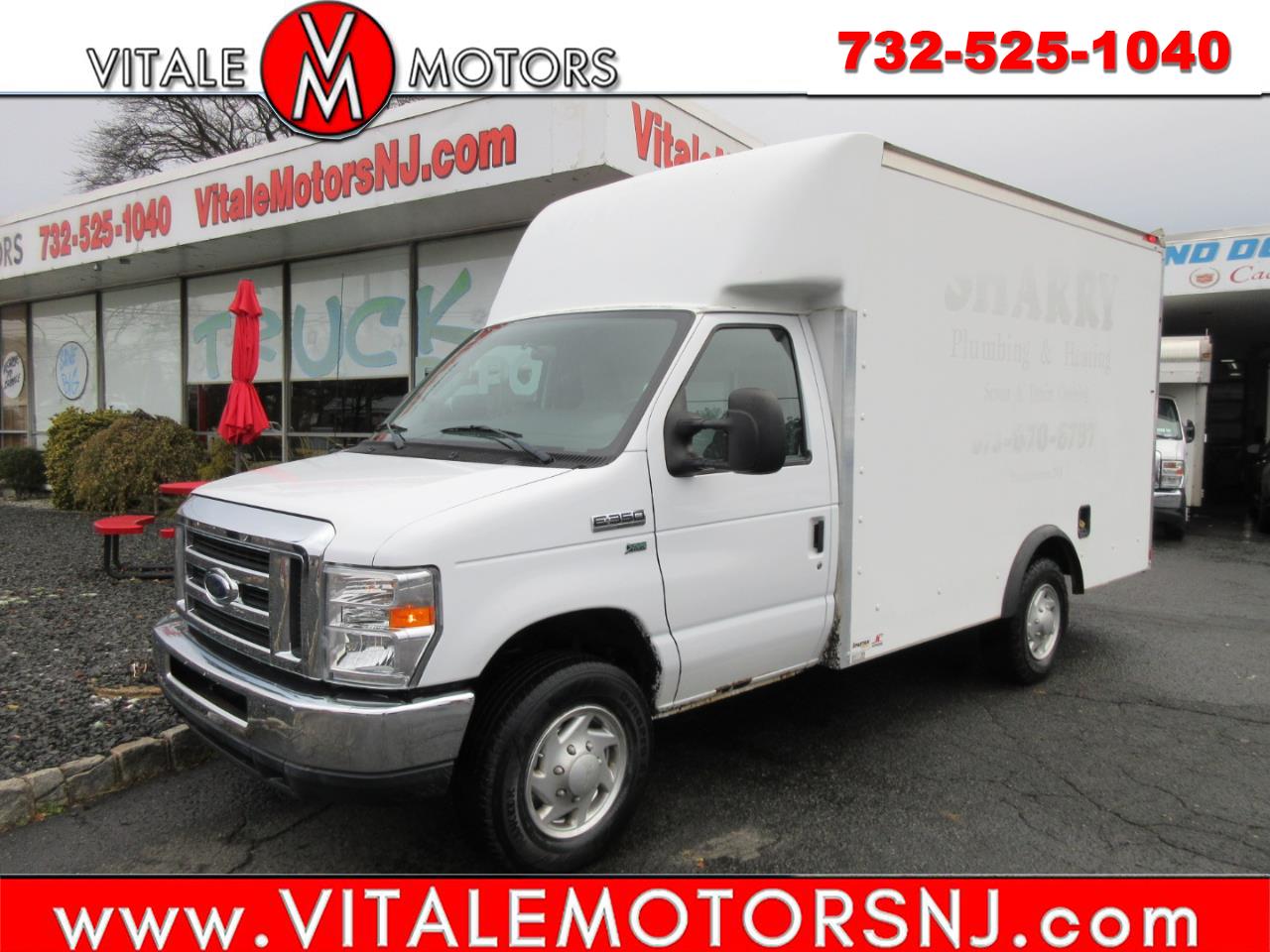 2013 Ford Econoline E-350 Super Duty, 12' CUBE VAN BOX