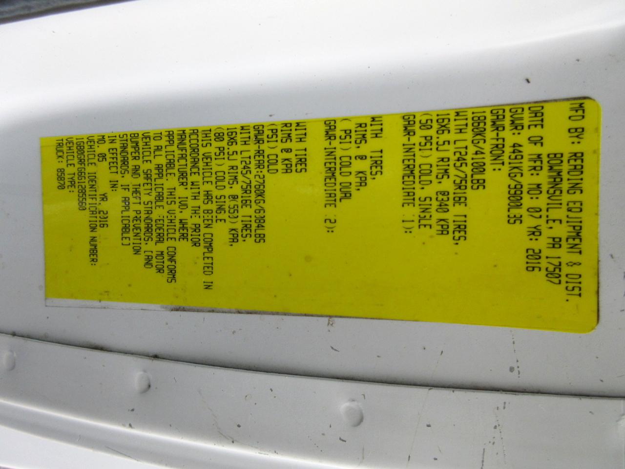 Chevrolet Express  2016