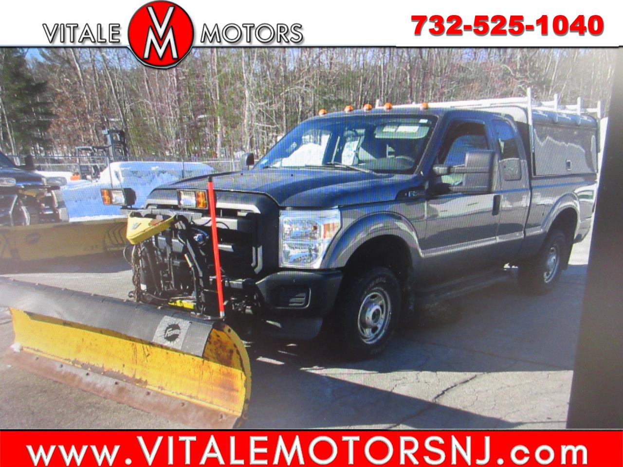 2012 Ford F-250 SD XL SuperCab Long Bed 4WD, SNOW PLOW