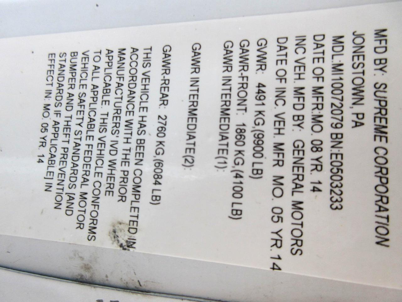 Chevrolet Express  2014