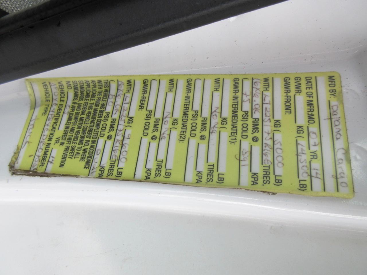 Ford Econoline  2014