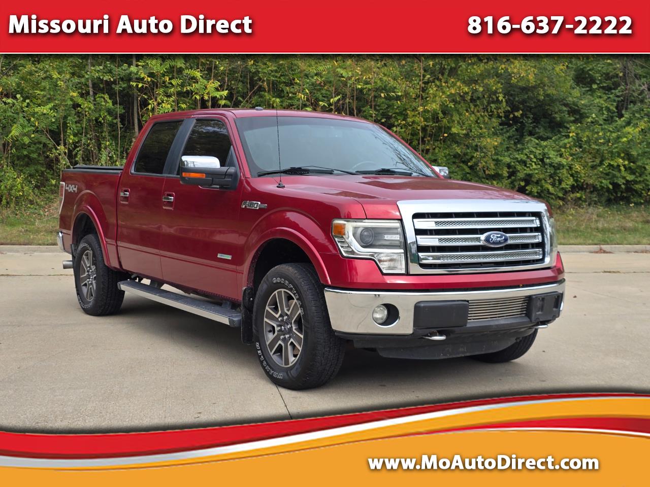 2013 Ford F-150 Lariat SuperCrew 5.5-ft. Bed 4WD