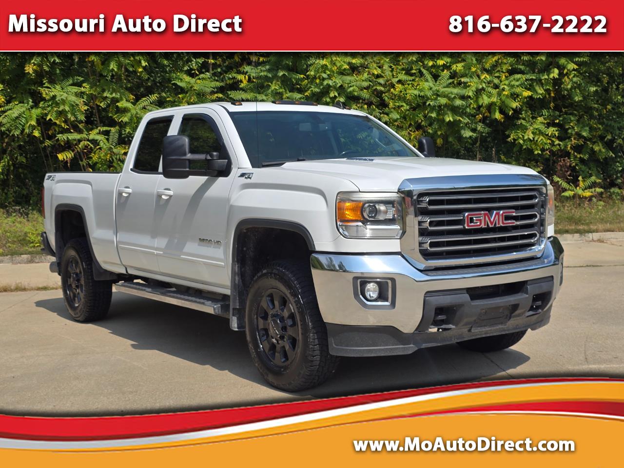 GMC Sierra 2500HD SLE Double Cab 4WD 2015 GMC Sierra 2500HD SLE Double Cab 4WD 2015