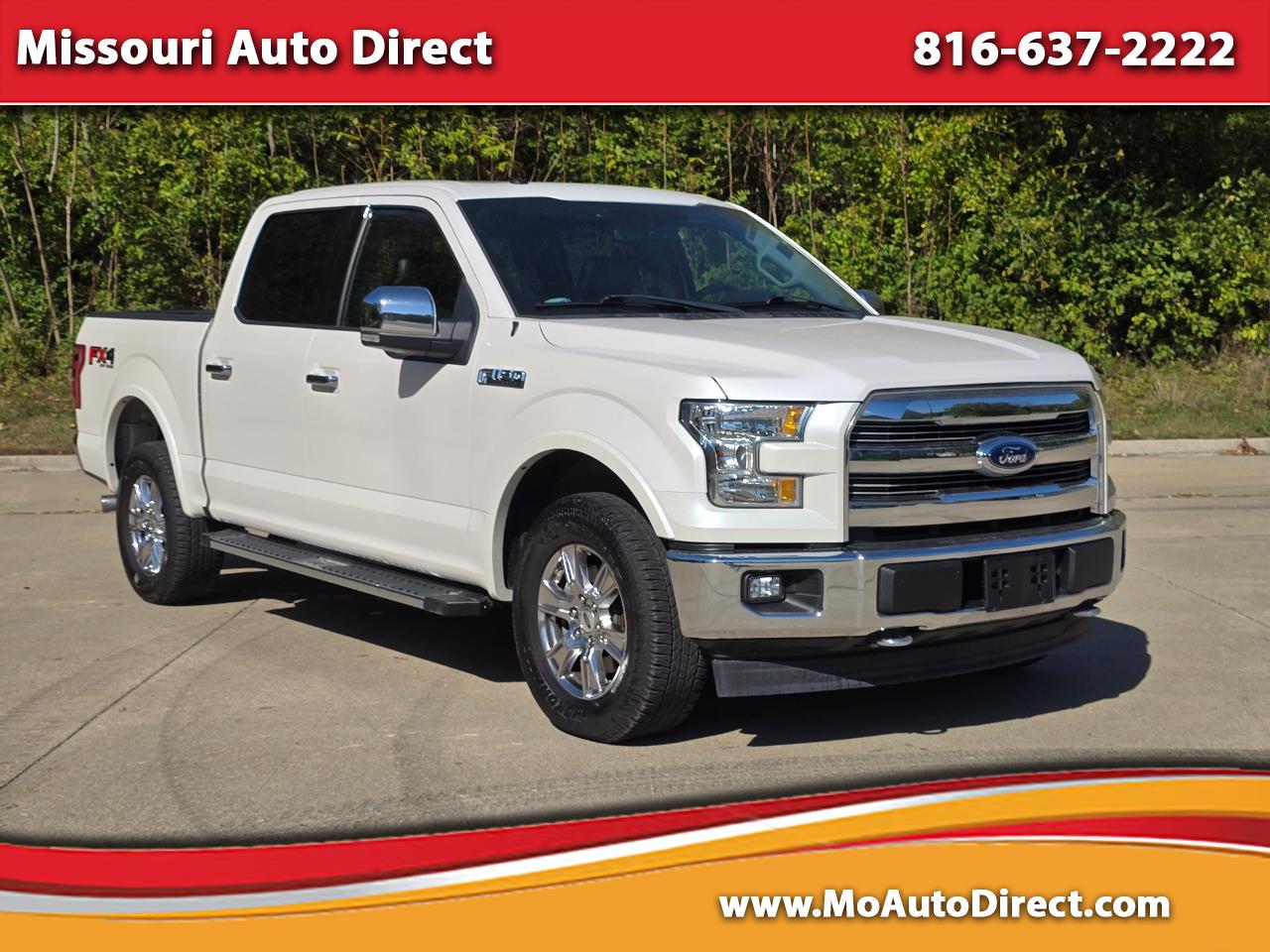2017 Ford F-150 Lariat SuperCrew 6.5-ft. Bed 4WD
