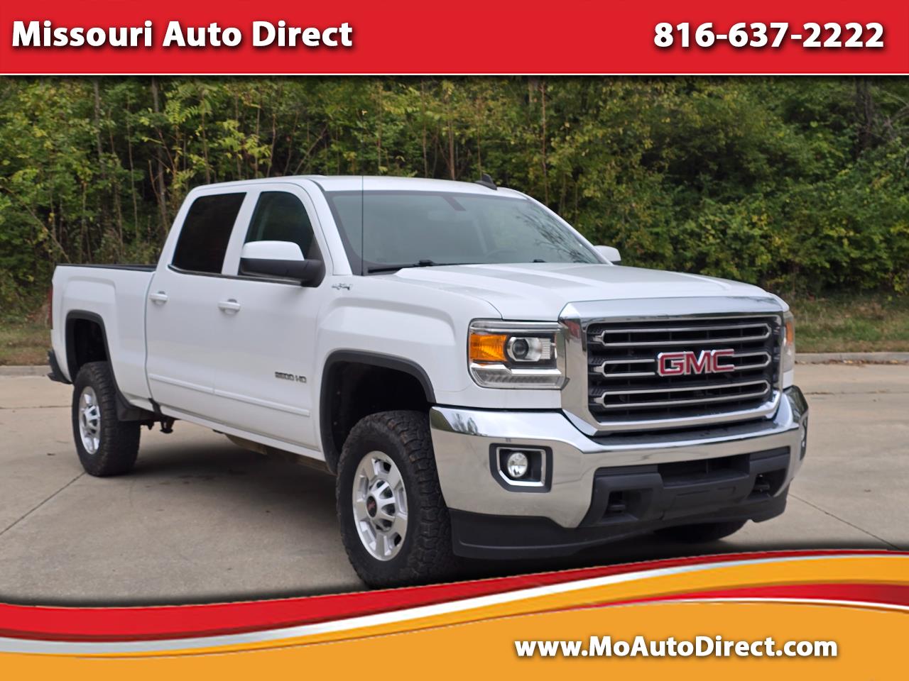 GMC Sierra 2500HD SLE Crew Cab 4WD 2016 GMC Sierra 2500HD SLE Crew Cab 4WD 2016
