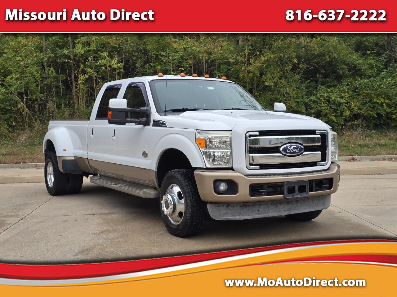 Ford F-350 SD King Ranch Crew Cab Long Bed DRW 4WD 2011 Ford F-350 SD King Ranch Crew Cab Long Bed DRW 4WD 2011