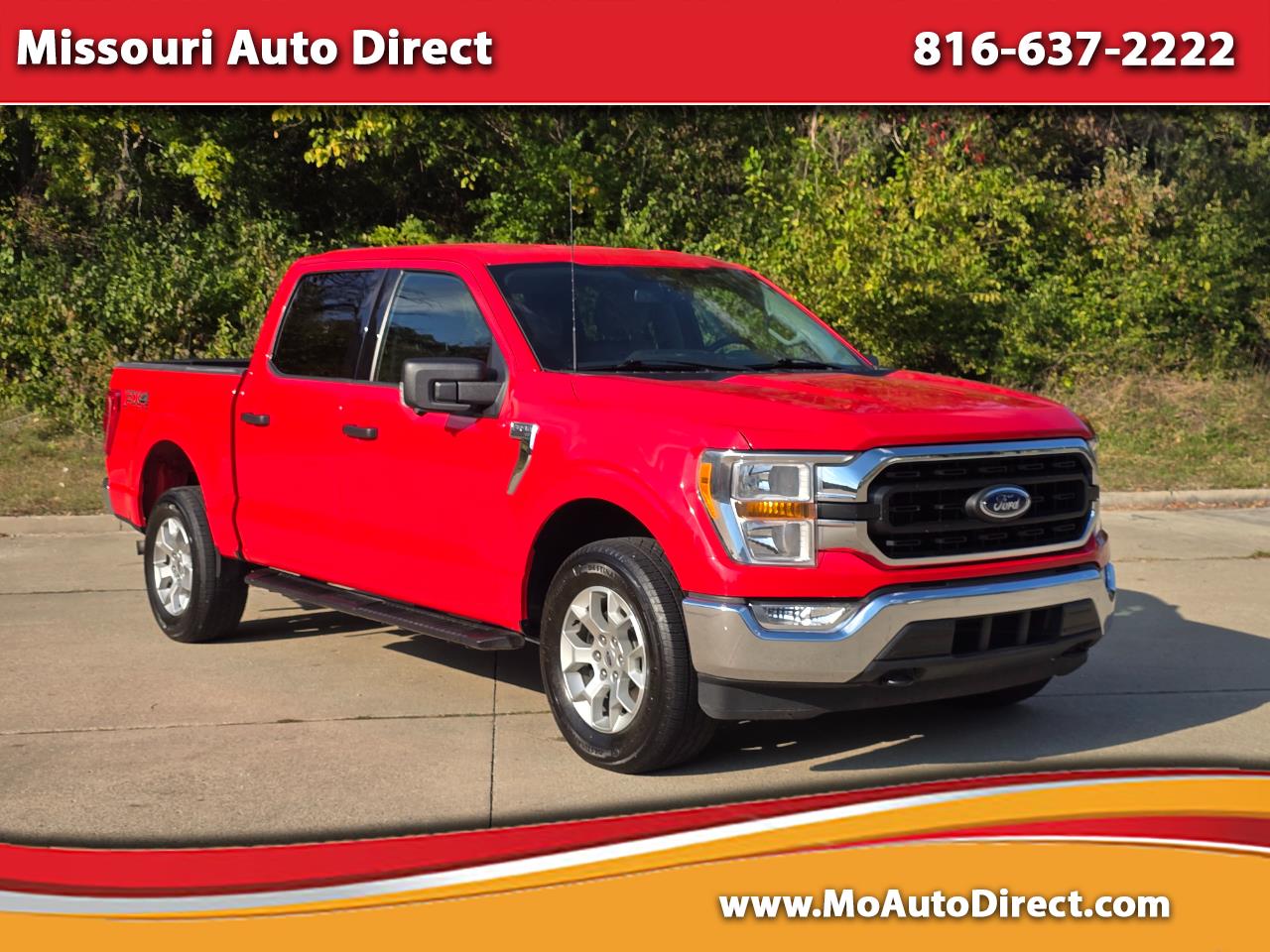 2022 Ford F-150 XLT SuperCrew 5.5-ft. Bed 4WD