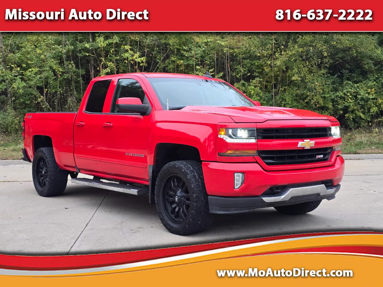 2018 Chevrolet Silverado 1500 LT Z71 Double Cab 4WD