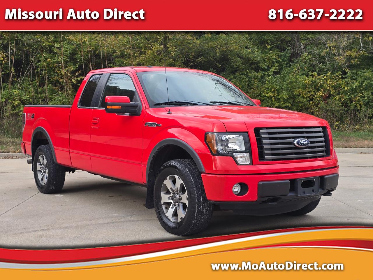 2012 Ford F-150 FX4 SuperCab 6.5-ft. Bed 4WD