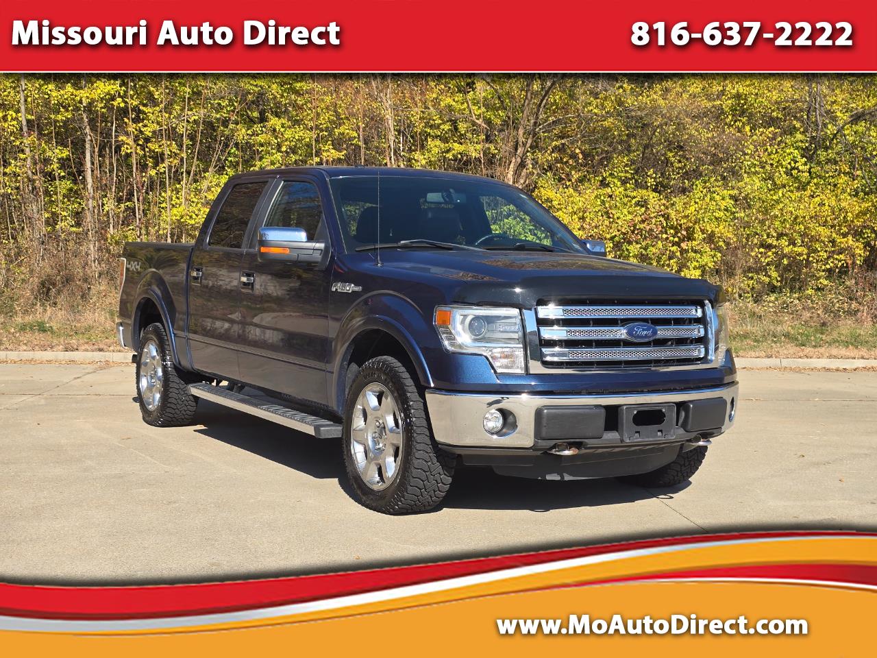 2013 Ford F-150 Lariat SuperCrew 5.5-ft. Bed 4WD