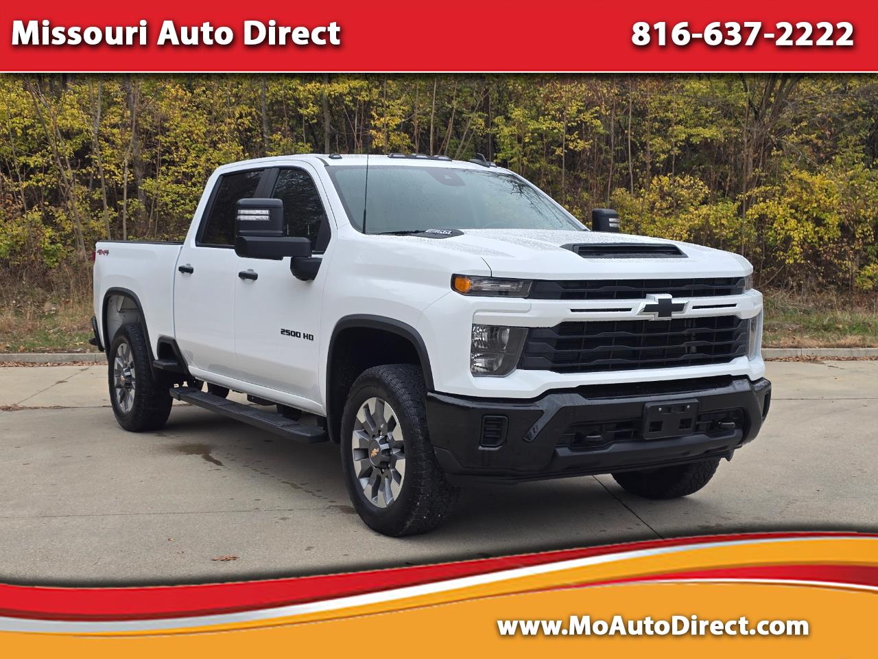 2024 Chevrolet Silverado 2500HD Custom Crew Cab Short Box 4WD