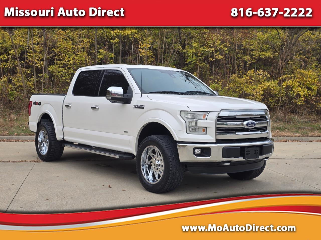 2016 Ford F-150 Lariat SuperCrew 5.5-ft. Bed 4WD
