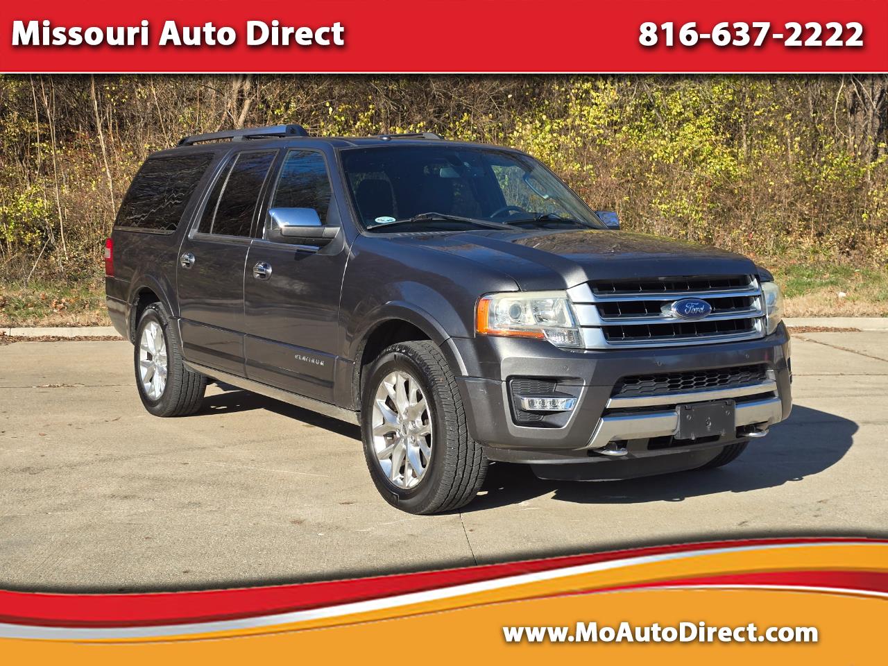 2015 Ford Expedition EL Platinum 4WD