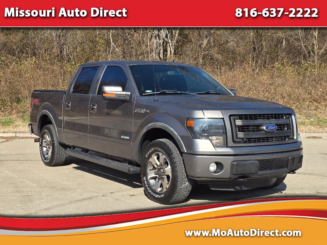 2013 Ford F-150 FX4 SuperCrew 5.5-ft. Bed 4WD