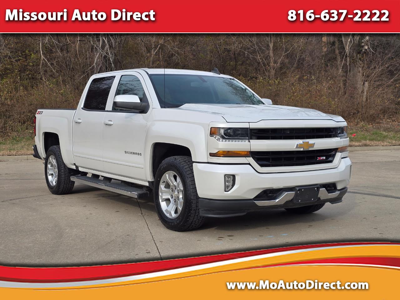 2018 Chevrolet Silverado 1500 LT Z71 Crew Cab 4WD