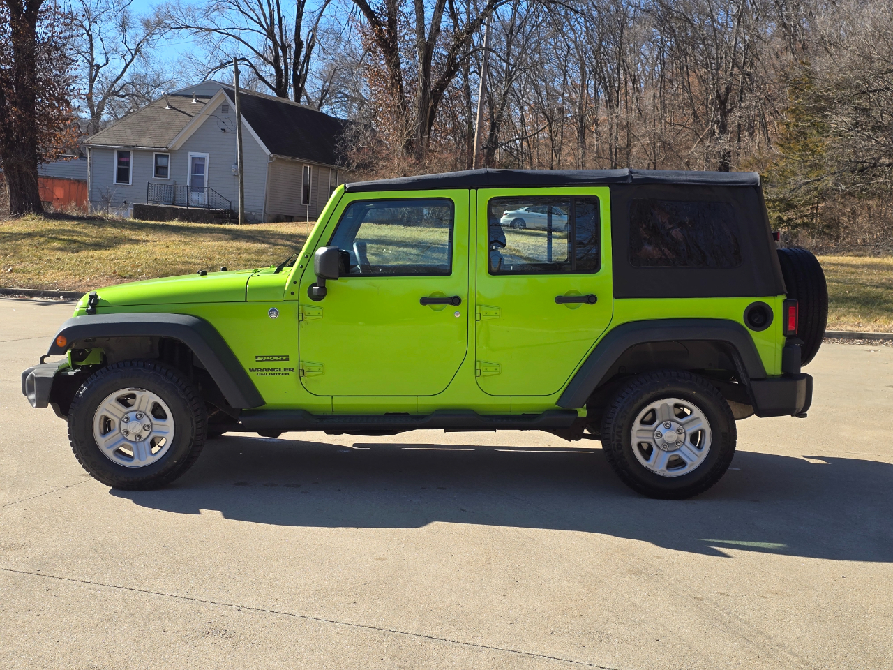 Jeep Wrangler Unlimited Sport 4WD 2012