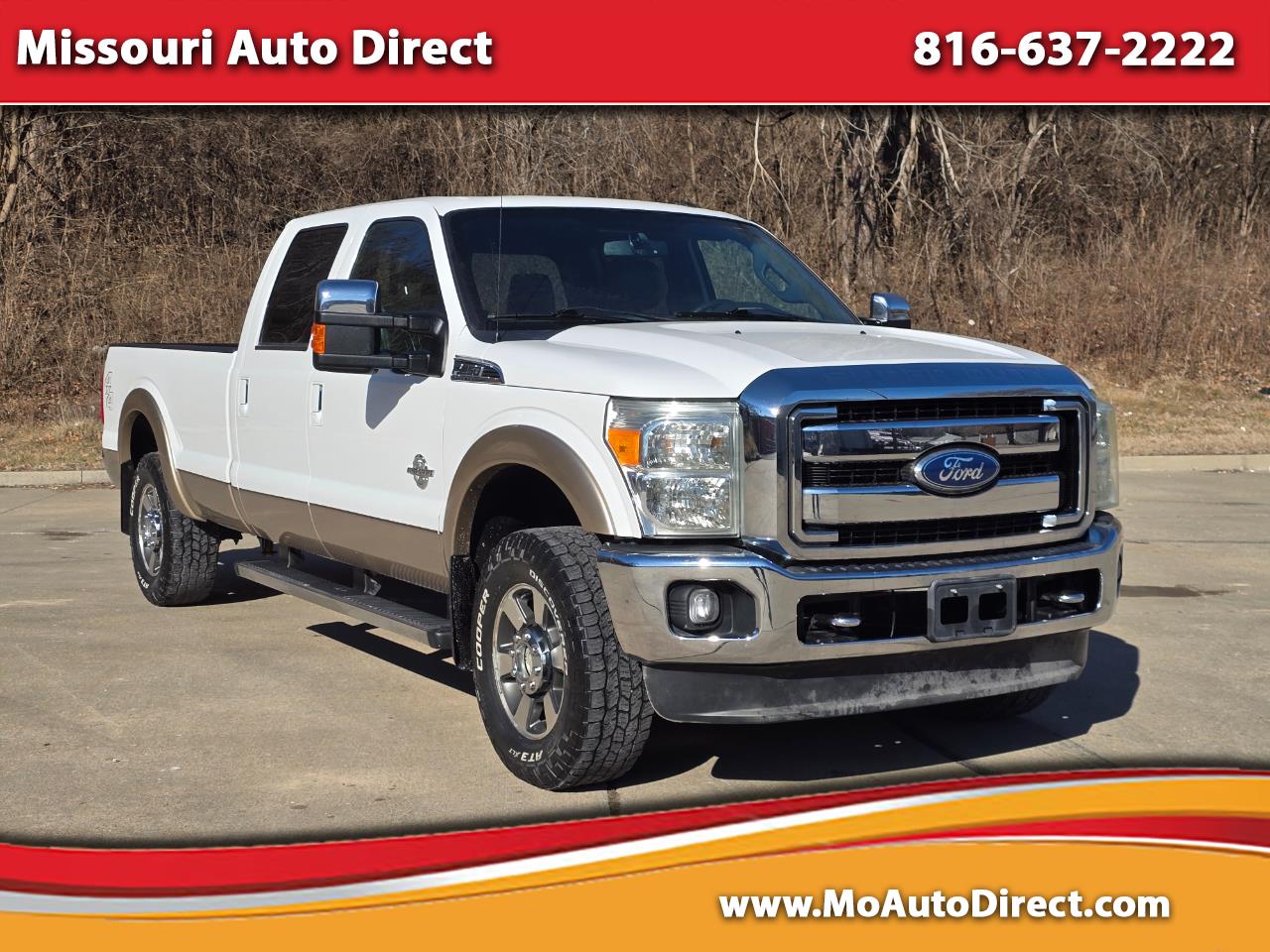 Ford F-250 SD Lariat Crew Cab Long Bed 4WD 2011
