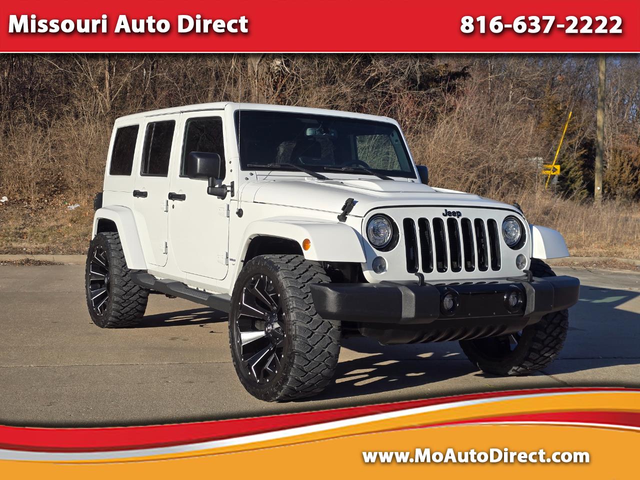 2018 Jeep Wrangler JK Unlimited Sahara 4WD