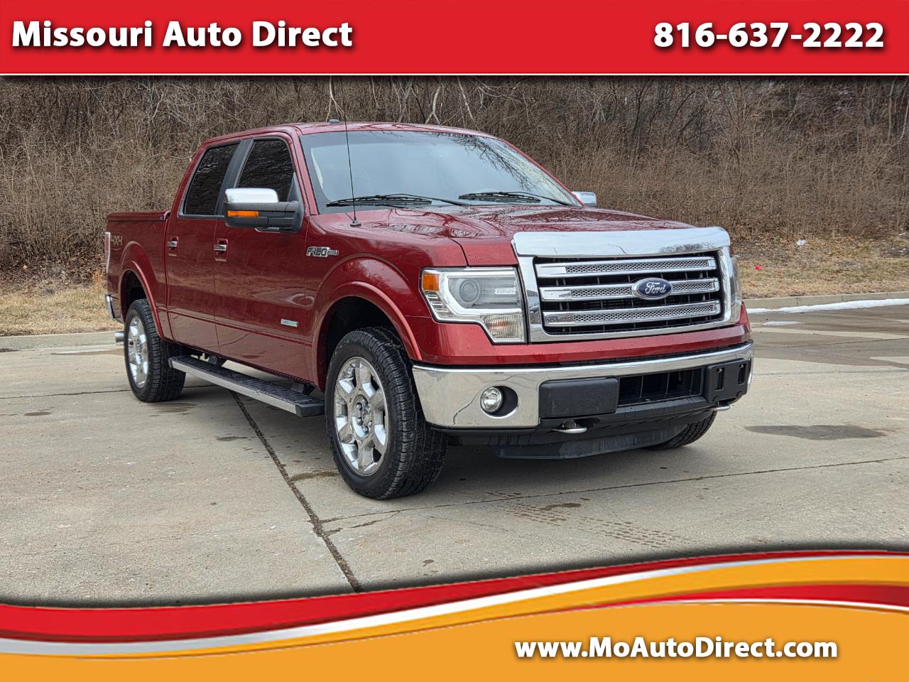 2014 Ford F-150 Lariat SuperCrew 5.5-ft. Bed 4WD