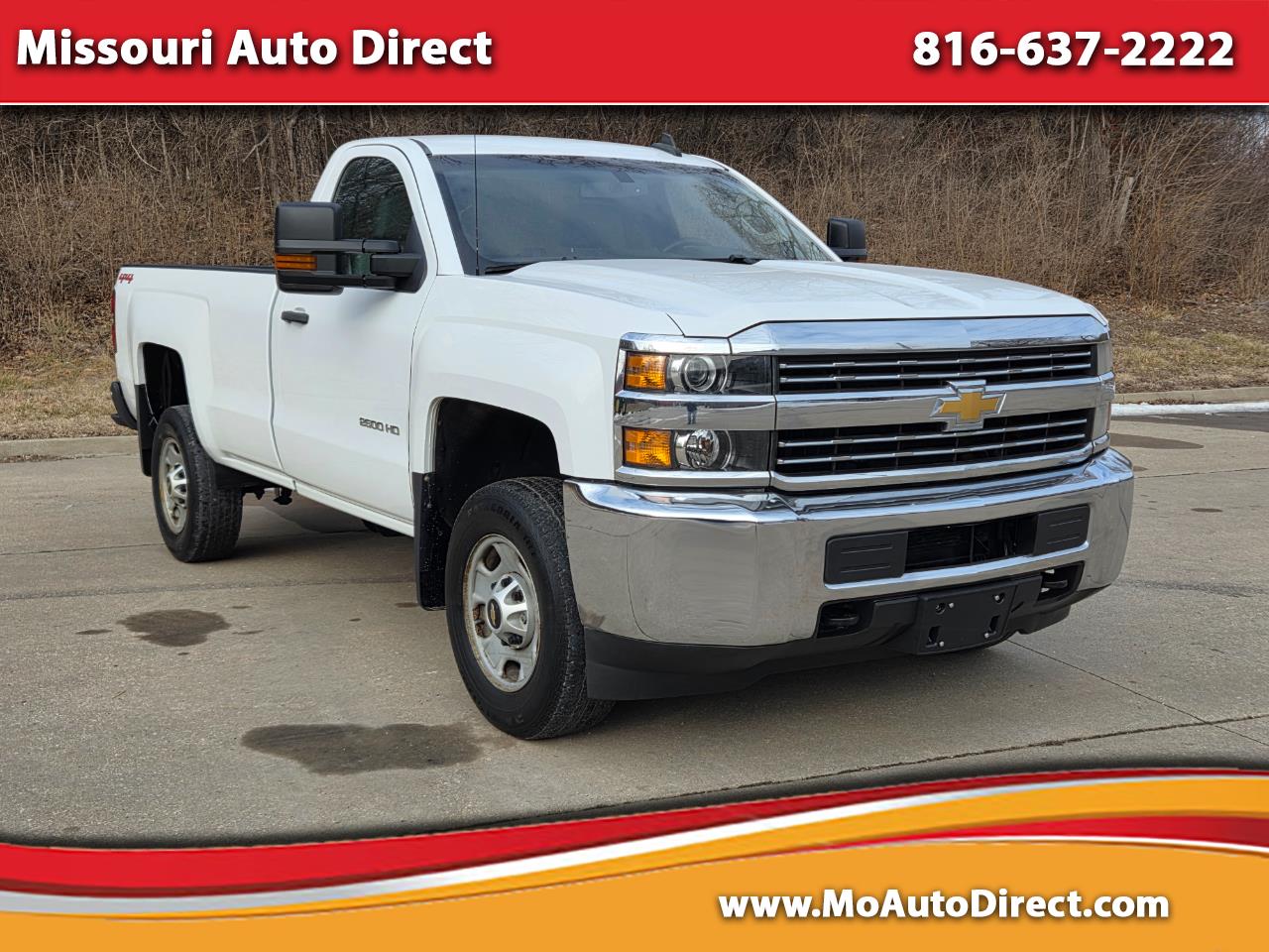 2015 Chevrolet Silverado 2500HD Work Truck Long Box 4WD