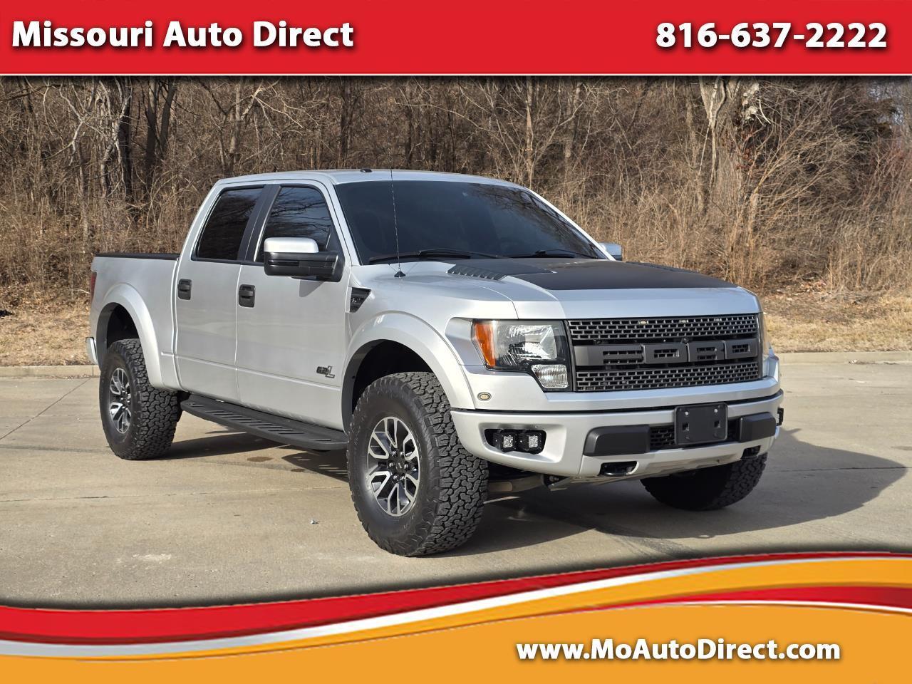 2012 Ford F-150 SVT Raptor SuperCrew 5.5-ft. Bed 4WD