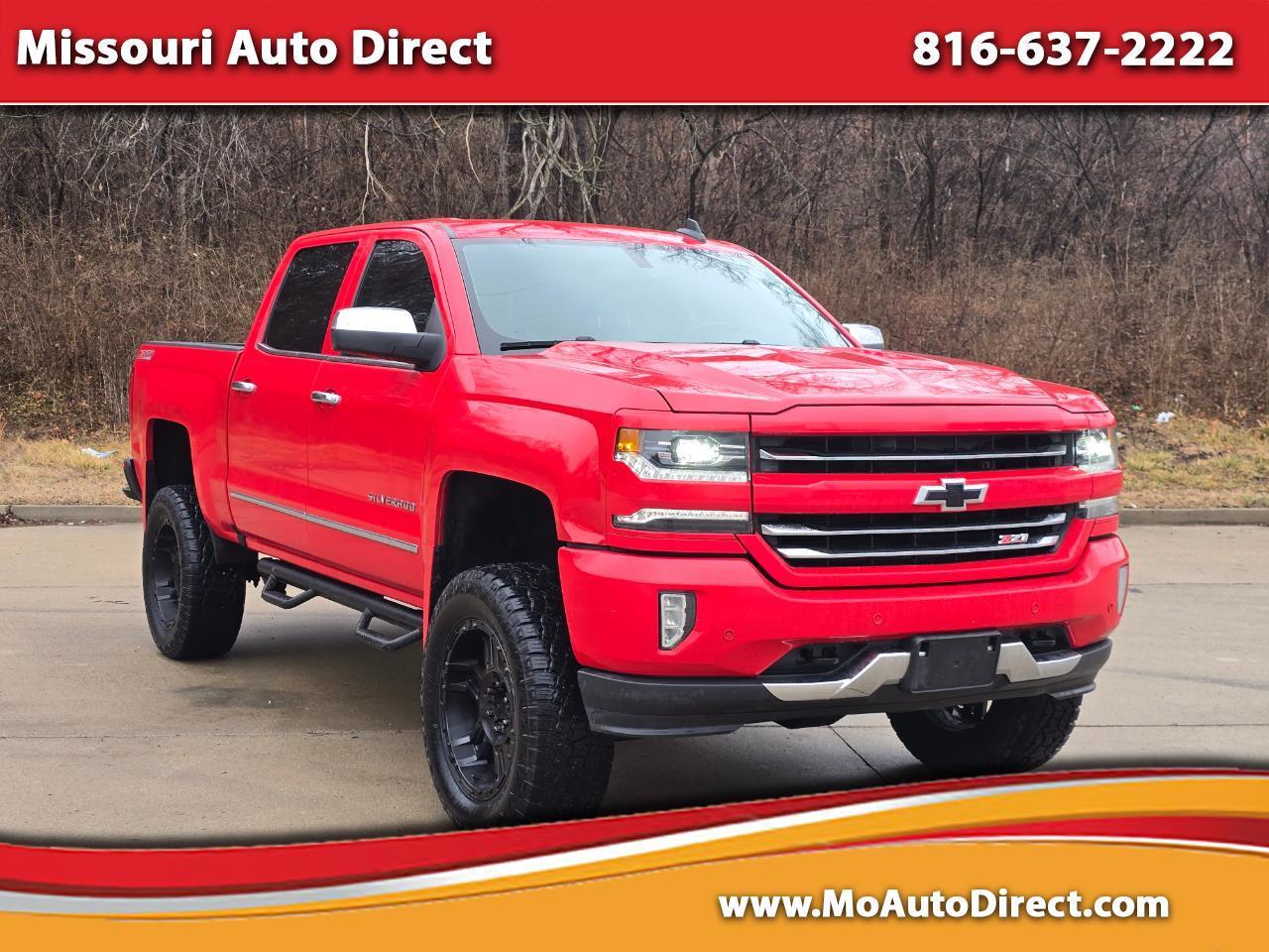 2017 Chevrolet Silverado 1500 LTZ Crew Cab 4WD