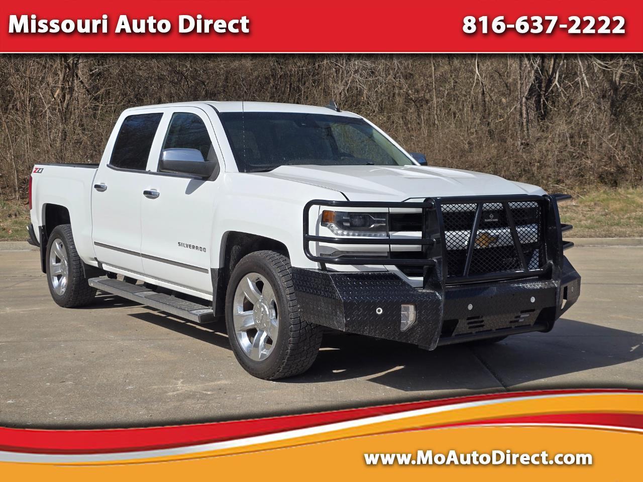 2018 Chevrolet Silverado 1500 LTZ Crew Cab 4WD