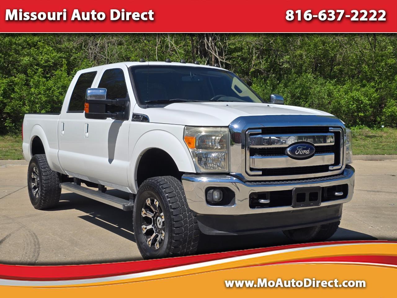 Ford F-250 SD Lariat Crew Cab 4WD 2012