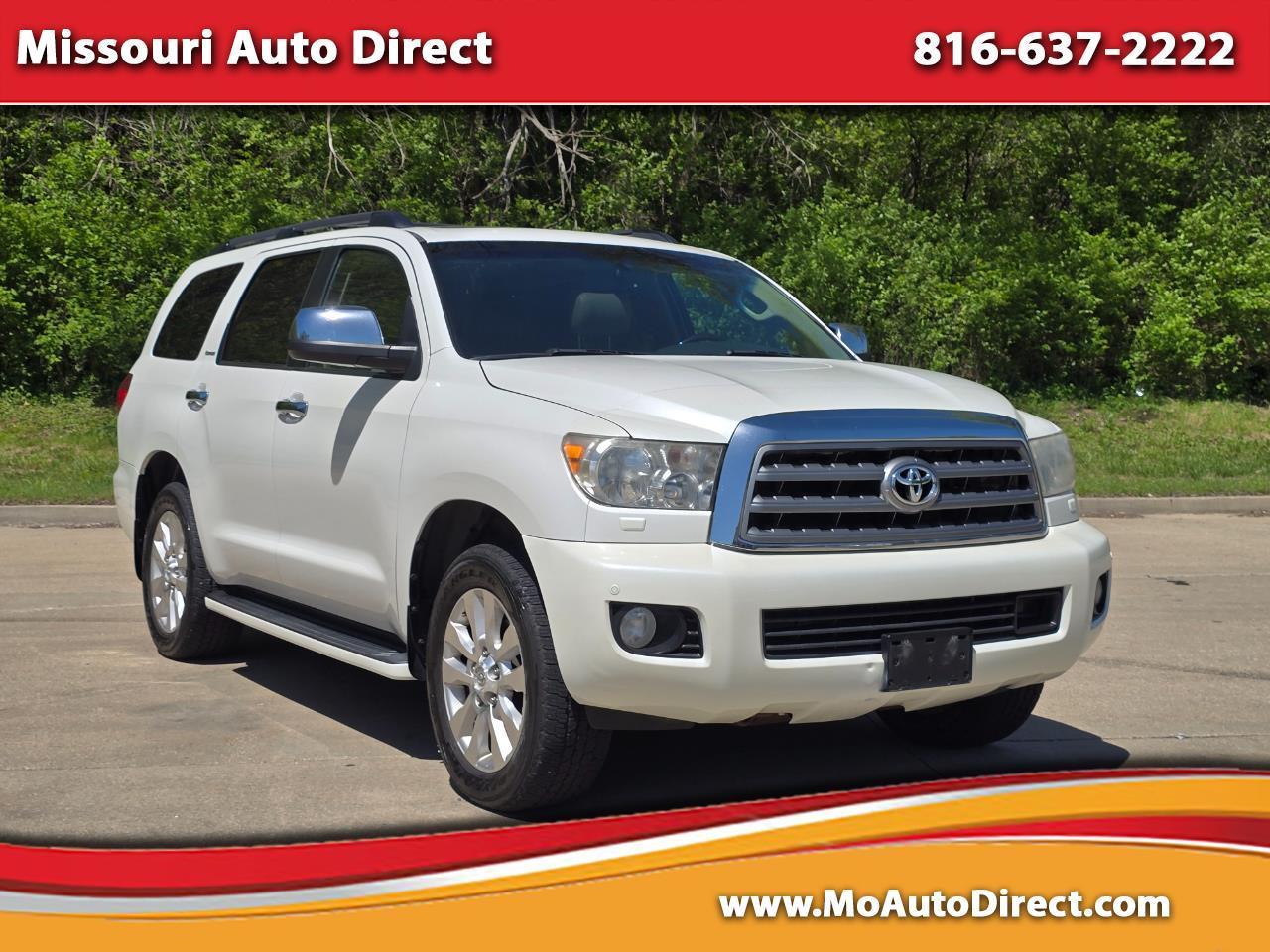 2011 Toyota Sequoia Plantium 4WD FFV