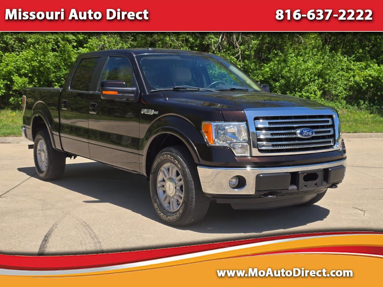 2013 Ford F-150 Lariat 4WD SuperCrew 5.5' Box