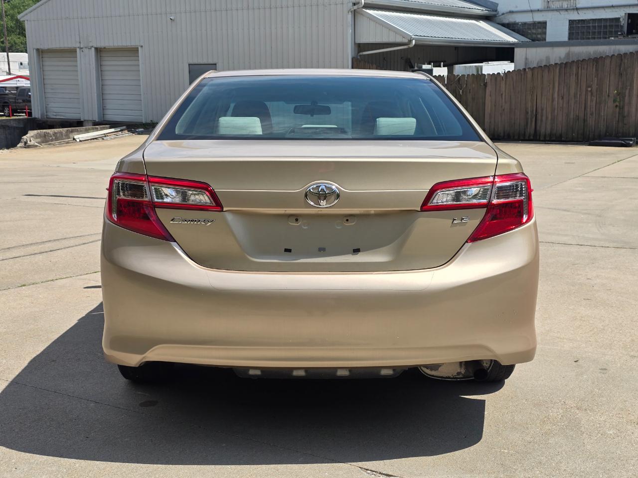 Toyota Camry LE 2012