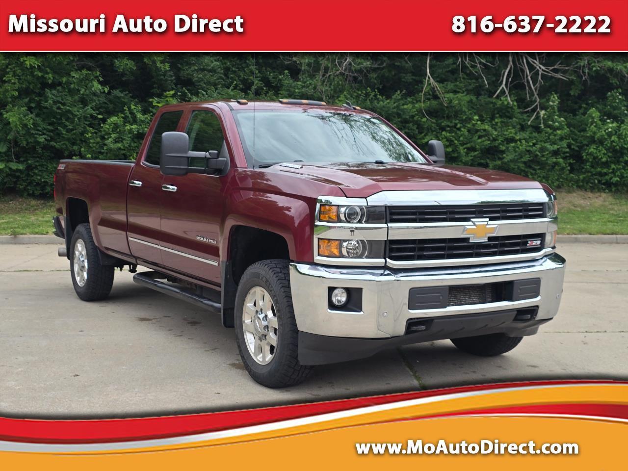 2015 Chevrolet Silverado 3500HD LTZ Double Cab Long Box 4WD