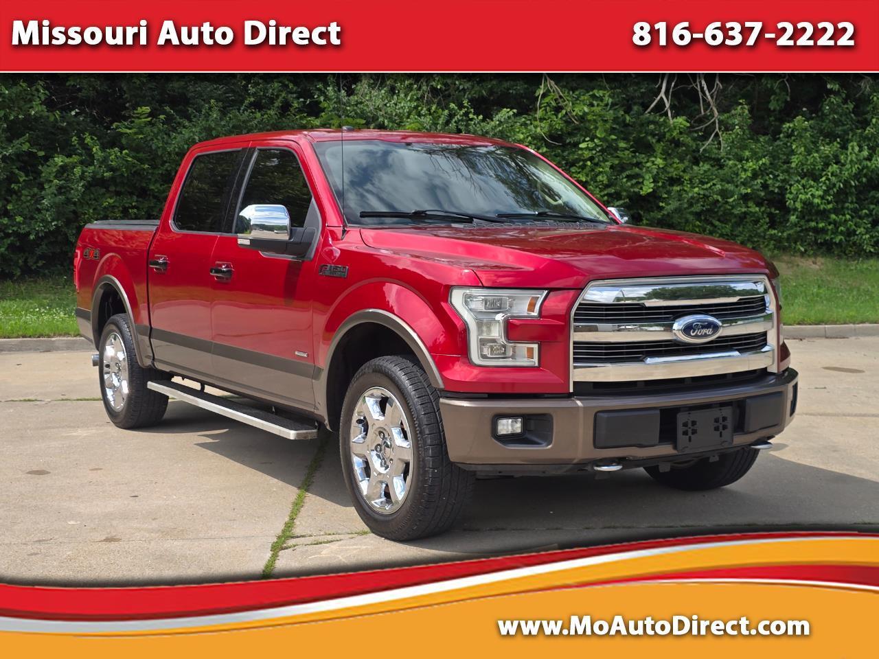 2016 Ford F-150 Lariat SuperCrew 5.5-ft. Bed 4WD