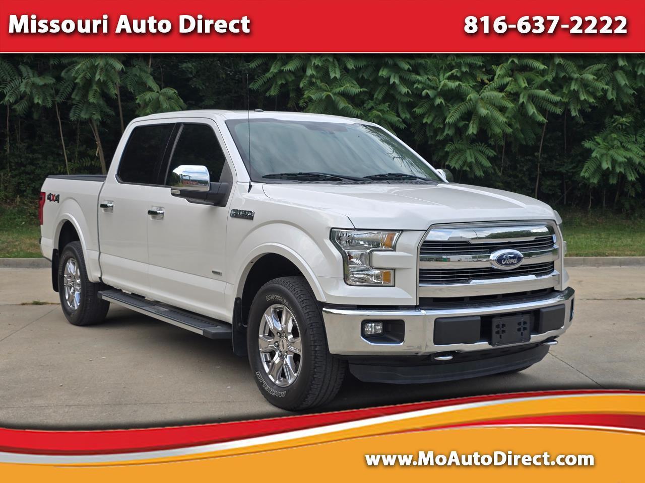 2015 Ford F-150 Lariat 4WD SuperCrew 5.5' Box