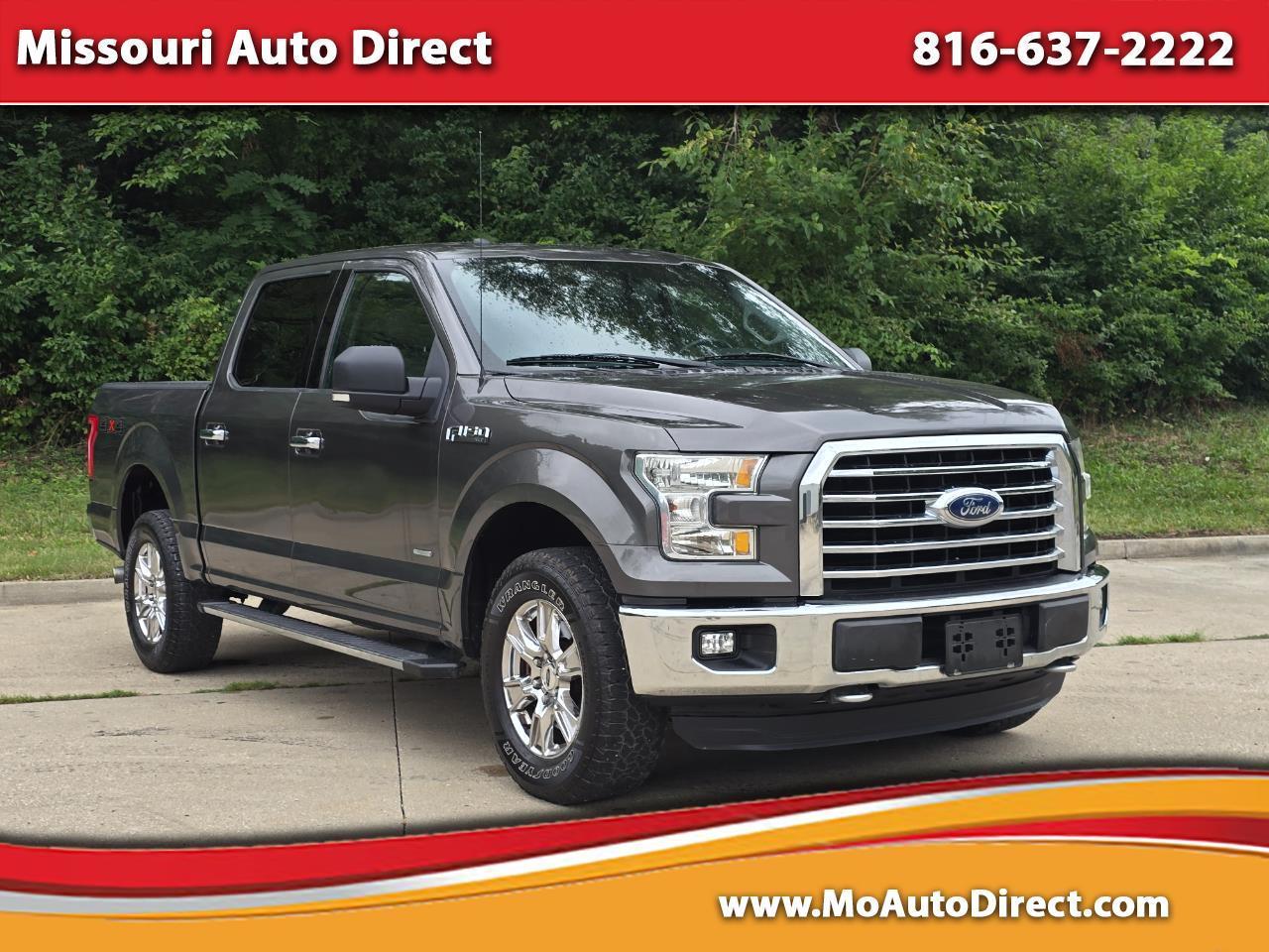 2016 Ford F-150 XLT 4WD SuperCrew 5.5' Box