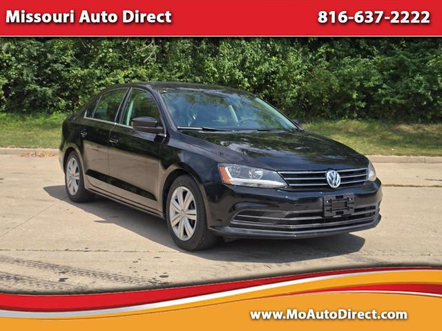 Black 2017 Volkswagen Jetta Sedan Front-Wheel Drive Manual