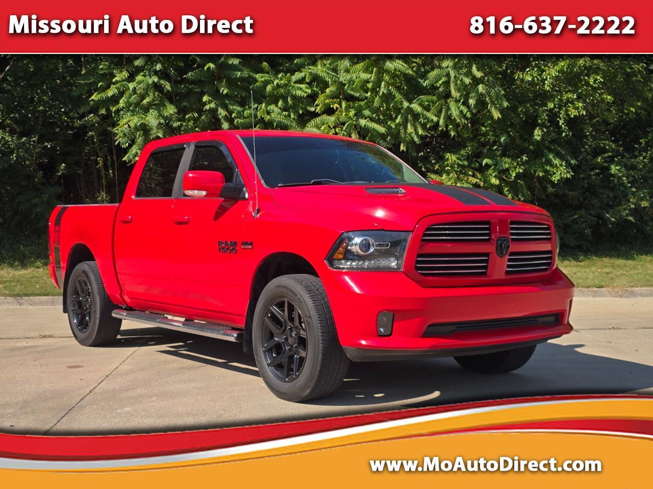 RAM 1500 Sport Crew Cab SWB 4WD 2016