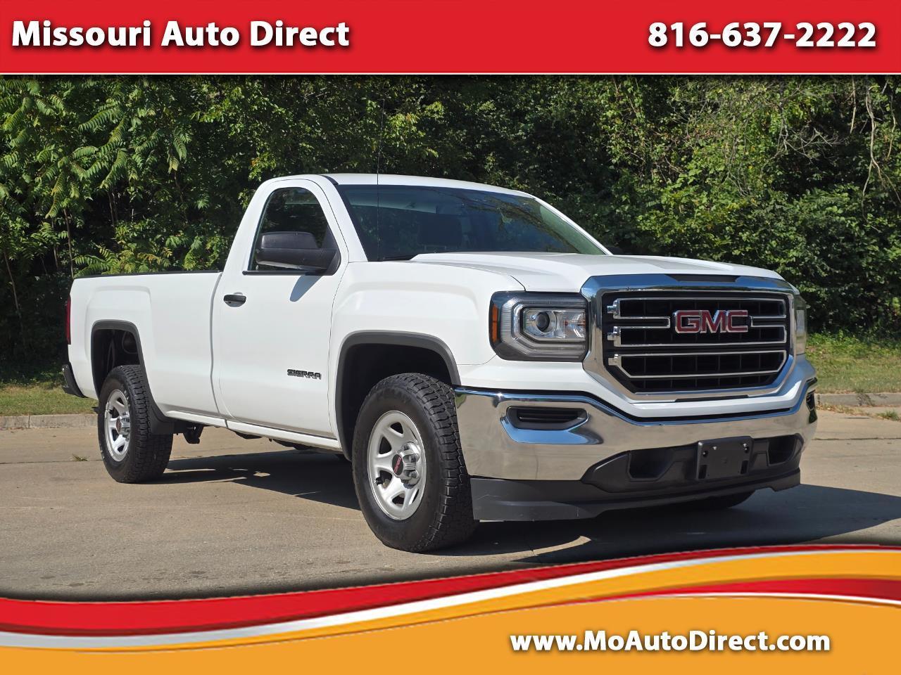 2018 GMC Sierra 1500 Base Long Box 2WD