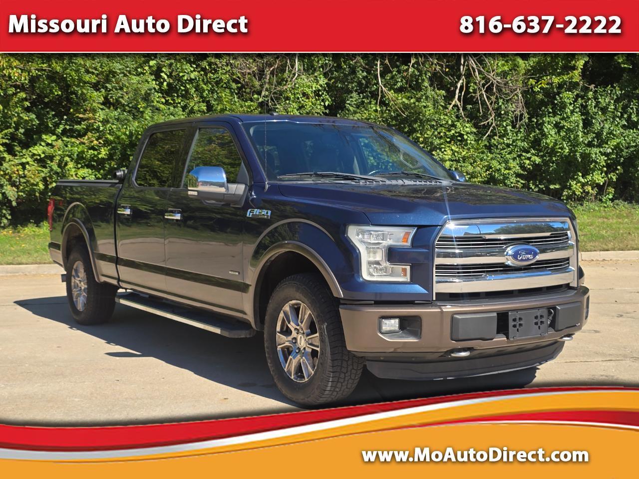 2016 Ford F-150 Lariat SuperCrew 5.5-ft. Bed 4WD
