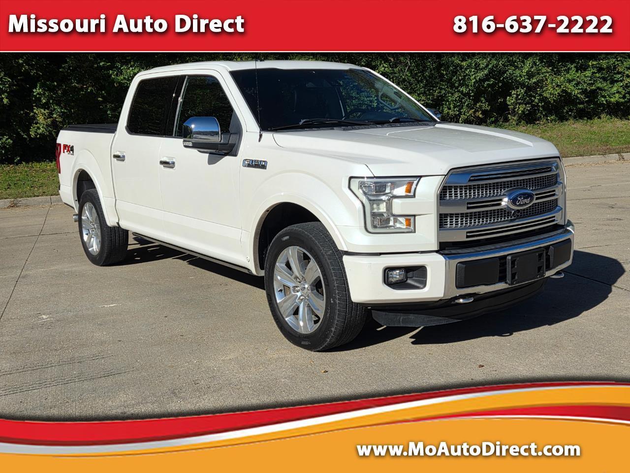 2015 Ford F-150 Platinum SuperCrew 4WD