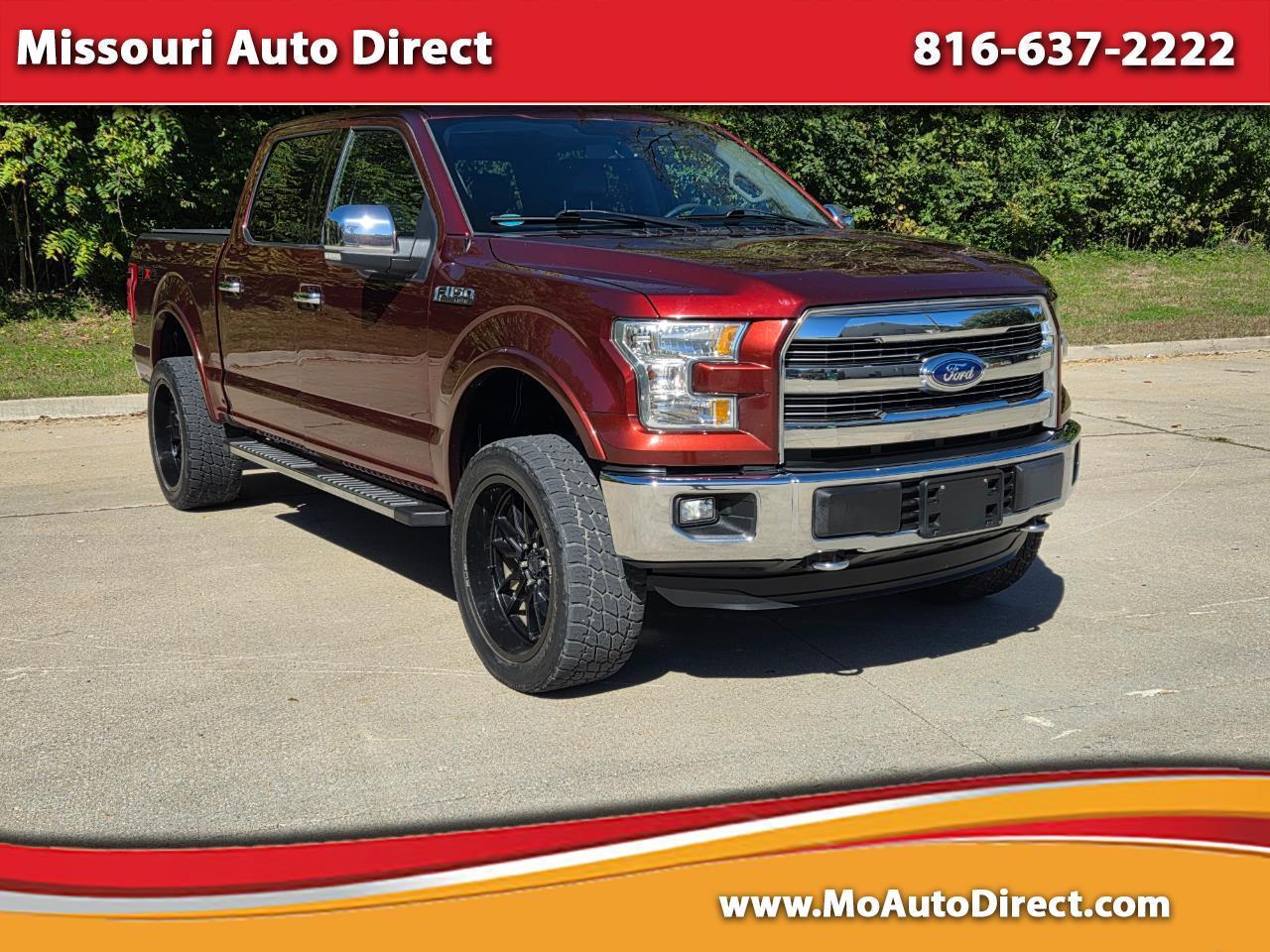 2016 Ford F-150 Lariat SuperCrew 5.5-ft. Bed 4WD