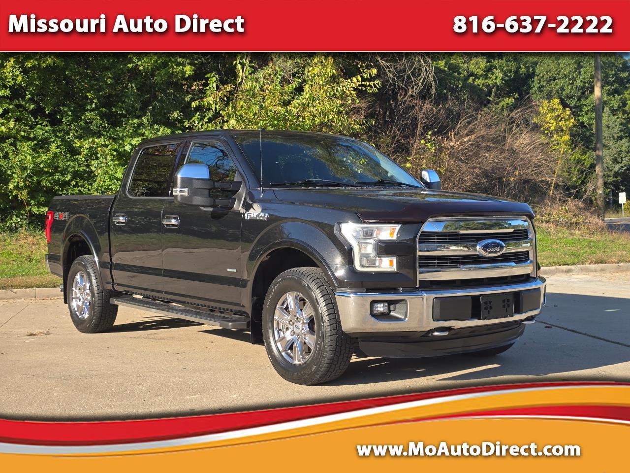 2015 Ford F-150 Lariat SuperCrew 5.5-ft. Bed 4WD
