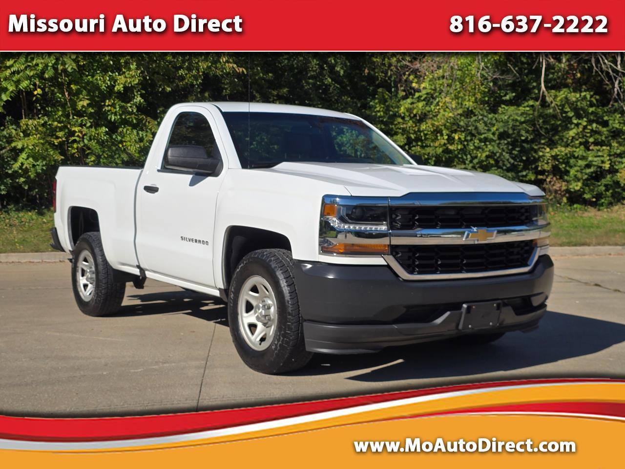 Chevrolet Silverado 1500 Work Truck Short Box 2WD 2016