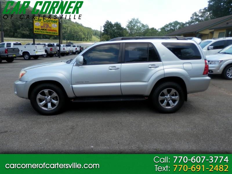 Used Cars Cartersville Ga Trucks Car Corner Of 2006 Toyota 4runner Limited 4wd V8