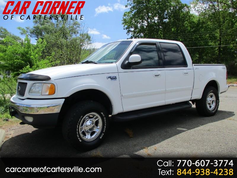 Used 2001 Ford F150 Lariat SuperCrew 4WD for Sale in Cartersville GA