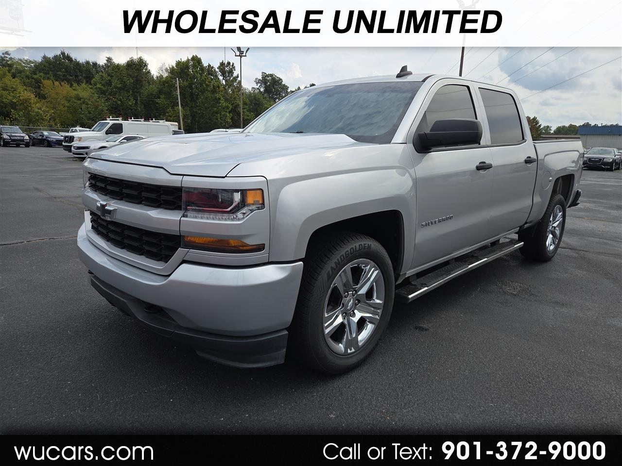 2018 Chevrolet Silverado 1500 Custom Crew Cab 2WD