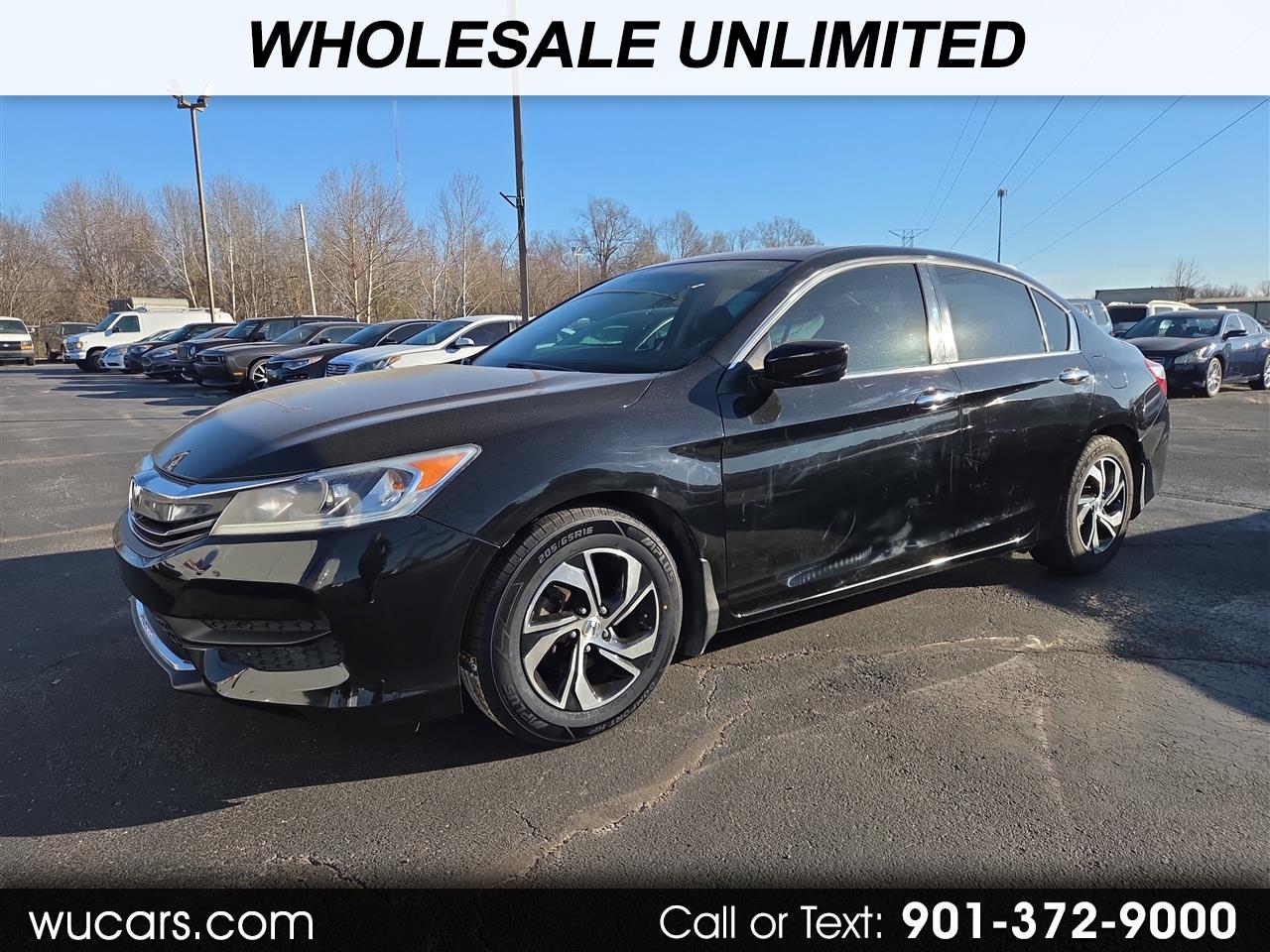 2016 Honda Accord LX Sedan CVT