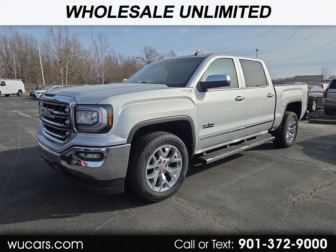 2018 GMC Sierra 1500 SLT Crew Cab Long Box 4WD